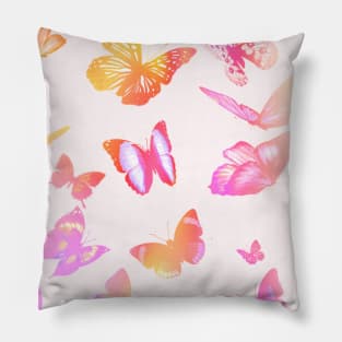 Holographic butterfly Pillow