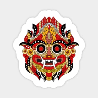 Barong Bali Mask Magnet