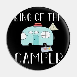 King Of The Comper, Comping Lover Gift Pin