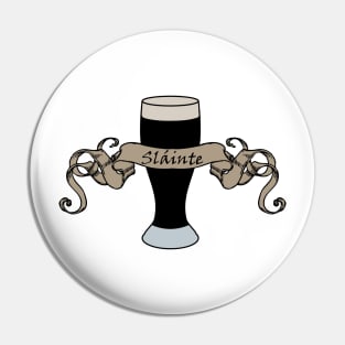 slainte irish stripe Pin