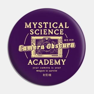 Camera Obscura Academy Emblem Pin