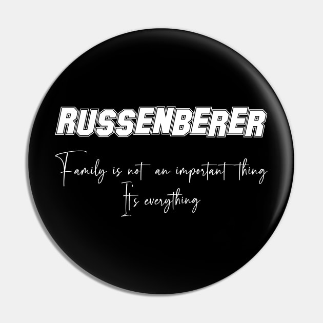 Russenberer Second Name, Russenberer Family Name, Russenberer Middle Name Pin by JohnstonParrishE8NYy