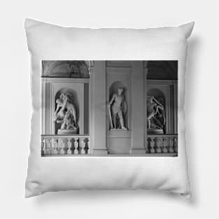 Bologna University Statues III. Italy 2011 Pillow