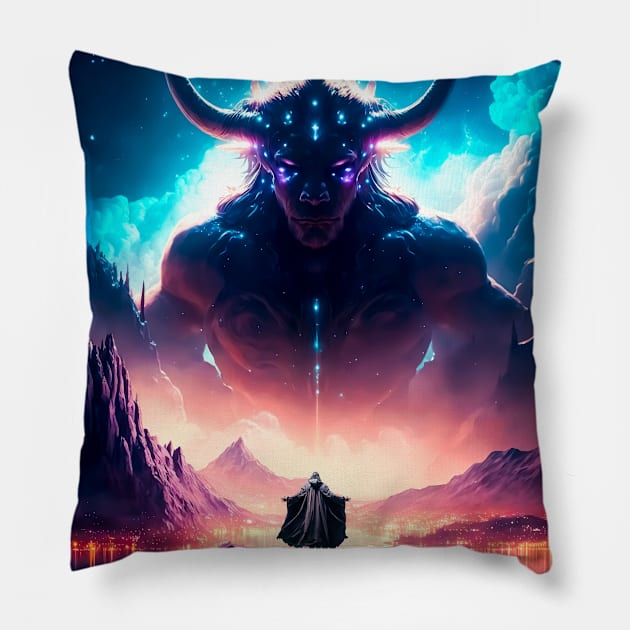 Demon Pillow by James Garcia