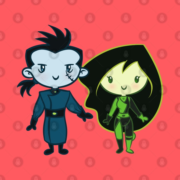 Drakken & Shego: Lil' CutiEs by Ellador