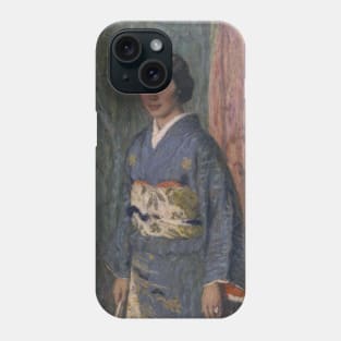 Portrait of a Japanese Woman by Edmond Aman-Jean Phone Case