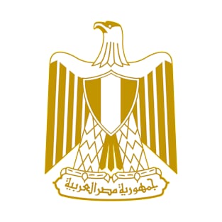 Coat of arms of Egypt (on flag) T-Shirt