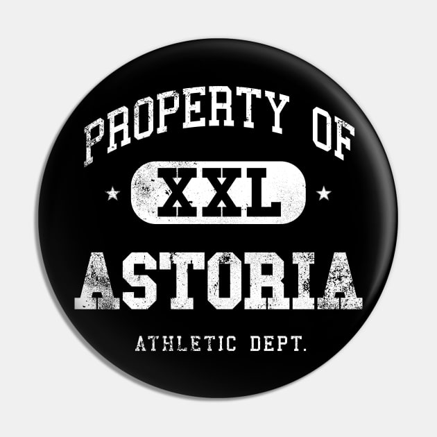 Astoria Vintage Distressed College Property XXL Pin by property_of_xxl