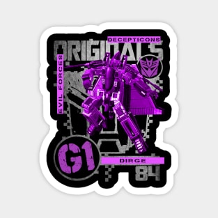 G1 Originals - Dirge Magnet