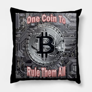 Crypto King Pillow