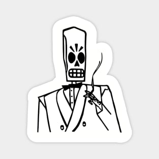 Manny Calavera Grim Fandango Magnet