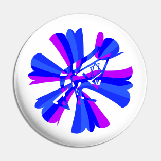 kabbalah SAL Colorful Art  - Israli Pin