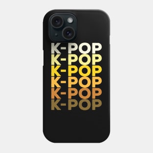 K-POP gold repetition from WhatTheKpop Phone Case