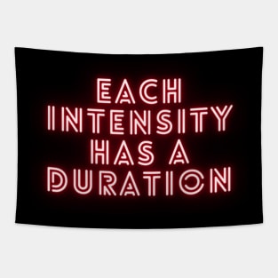 Teach Intensity Has A Duration Tapestry