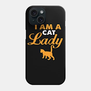 I am a cat lady Phone Case