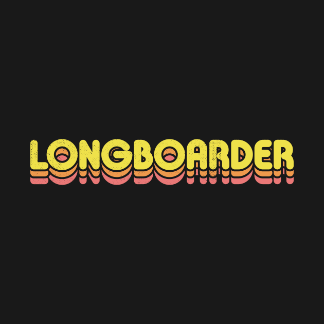 Retro Longboarder by rojakdesigns