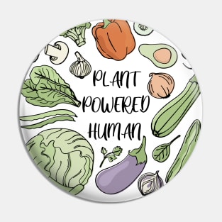 Herbivore Powered by Plants Pin