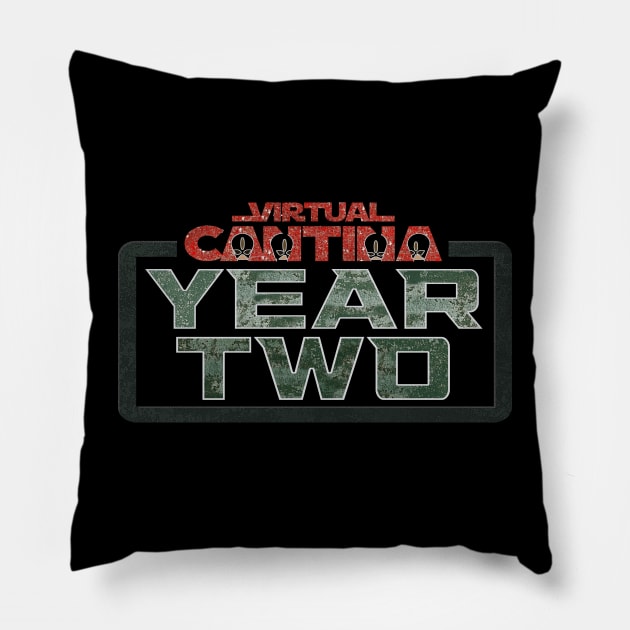 VC Year 2 Pillow by Virtual Cantina 