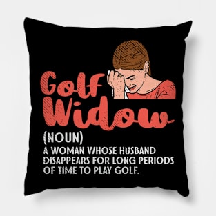 Golf Widow Pillow