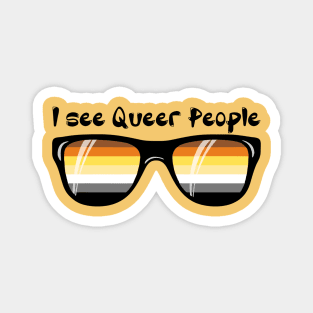 Bear Pride Sunglasses - Queer People Magnet