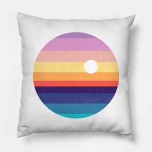 Sunset sea Pillow