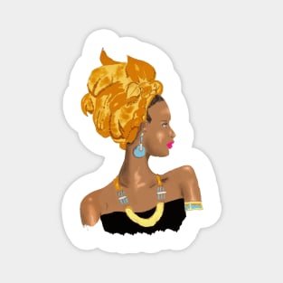 Queen Nzinga Magnet