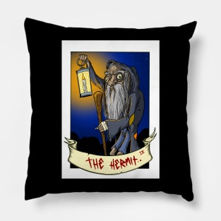 The hermit tarot Pillow