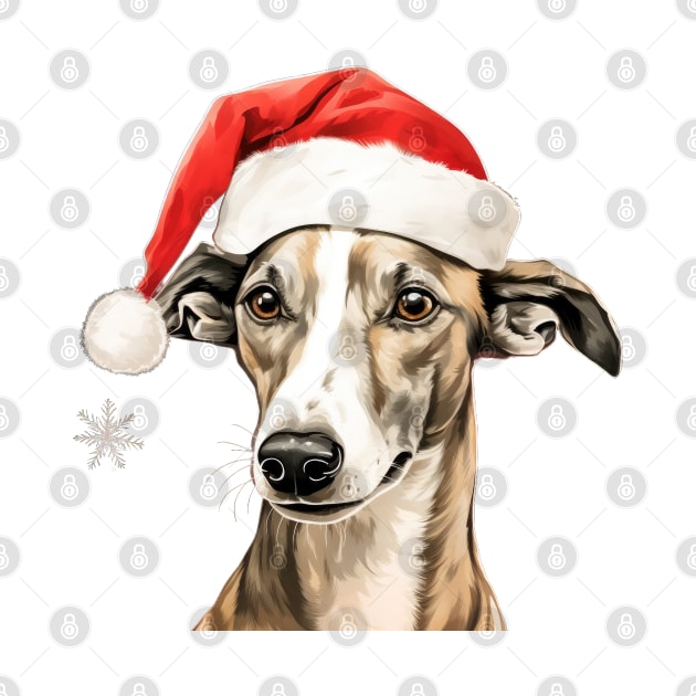 Whippet Christmas by MZeeDesigns