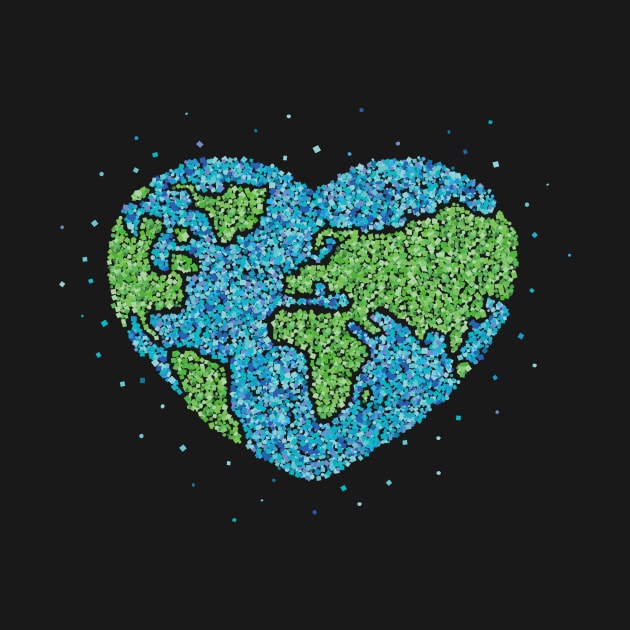 Earth Environment Climate Heart Climate Protection by Kater Karl