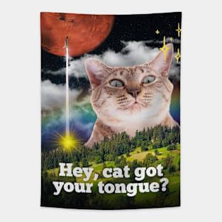 Cat Got Your Tongue? Tapestry