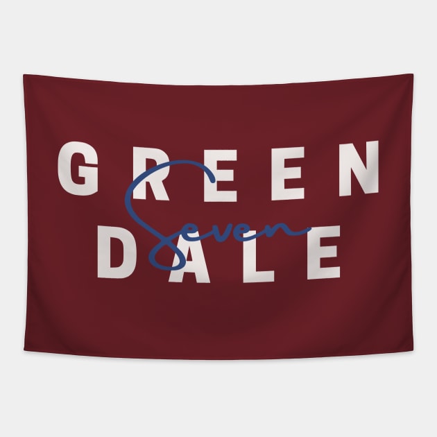 Greendale Seven Tapestry by splode