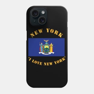 Flag - New York - I love New York Phone Case