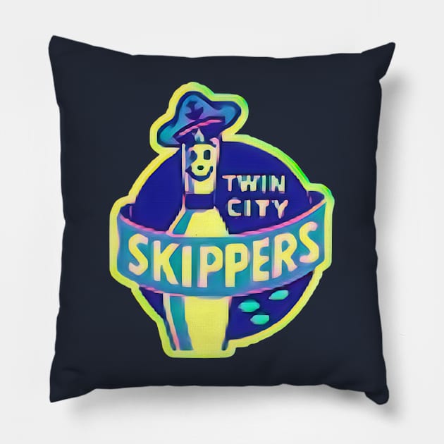 Twin City Skippers Bowling Pillow by Kitta’s Shop