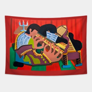 Pianist Tapestry