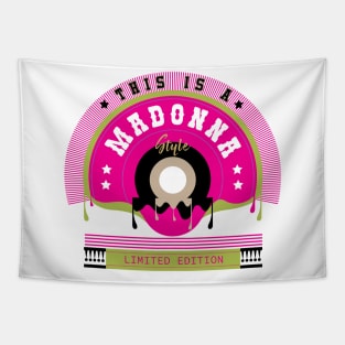 Madonna Name Style Tapestry