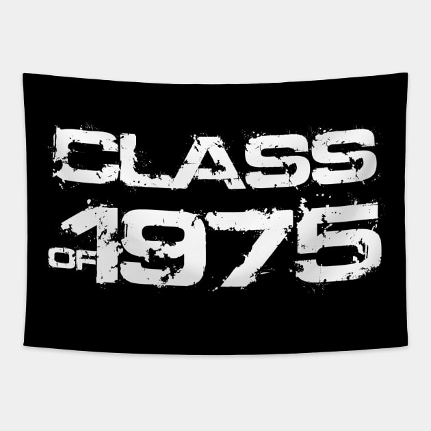 Class of 1975  High School College Graduation Reunion Tapestry by SinBle