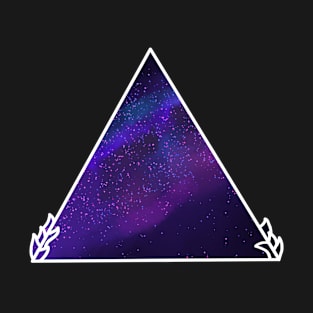 Galaxy triangle T-Shirt