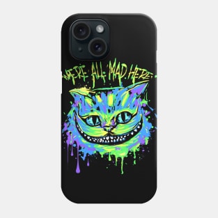 Colorful Mad Cat Phone Case