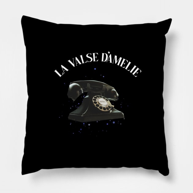 la valse d'amelie Pillow by zicococ