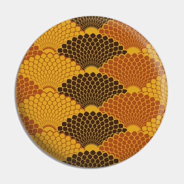 Reptile skin japanese seamless pattern (gold and brown colors) Pin by lents