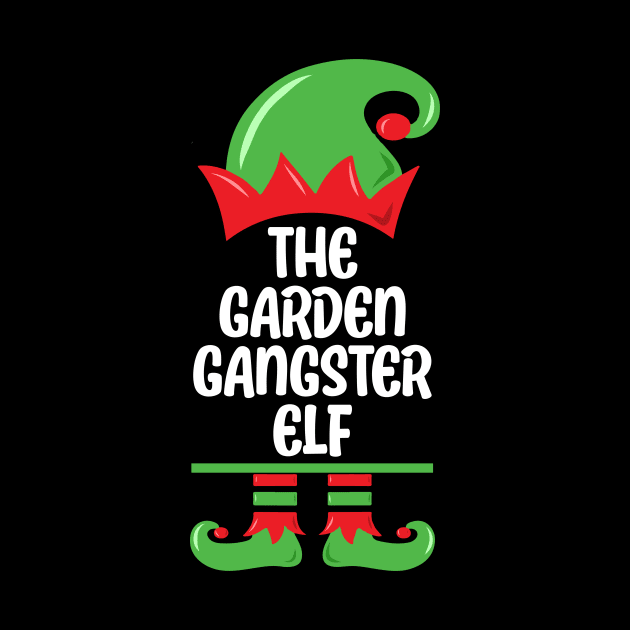 Funny Gardener Plant Lover The Garden Gangster Elf by jodotodesign