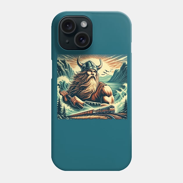 River Viking V3 Phone Case by LarsonBrosSupplyCo