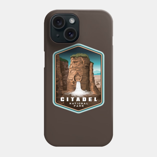 Citadel National Park Phone Case by MindsparkCreative