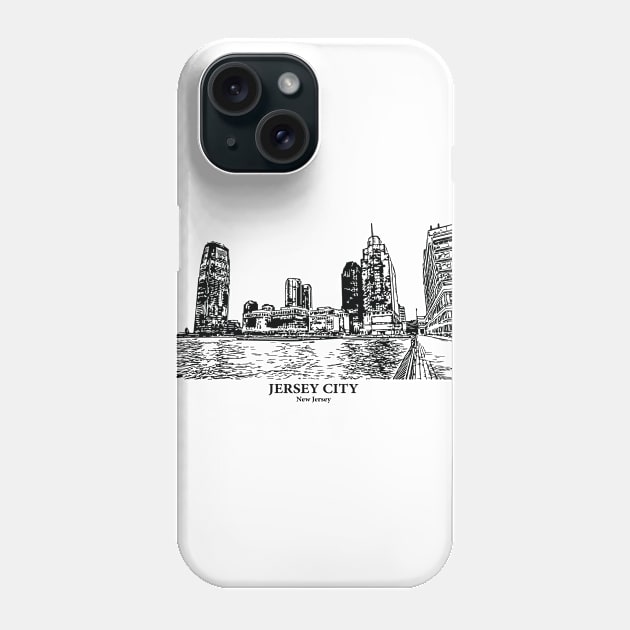 Jersey City - New Jersey Phone Case by Lakeric