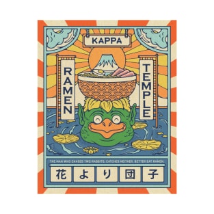 Japanese Kappa Ramen Temple T-Shirt