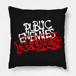 Defend Street Art Pillow