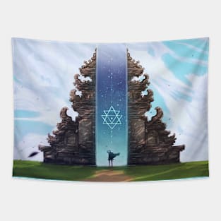 Cosmic portal Tapestry