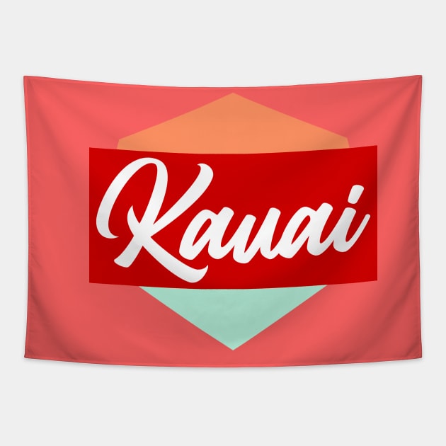 Kauai Tapestry by colorsplash