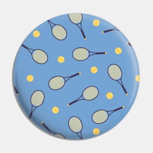 Tennis Pattern Pin