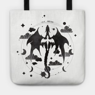 Fly… or die - black Tote